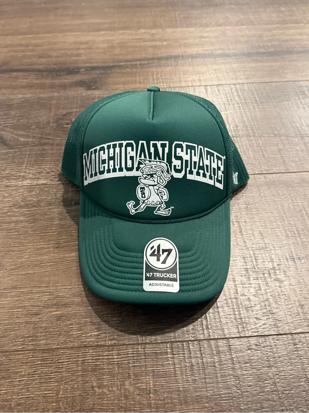 ‘47 | Michigan State Spartans '47 Foam Front Mesh Trucker Hat